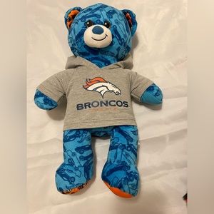 50th anniversary hot wheels build a bear with Denver Broncos hoodie